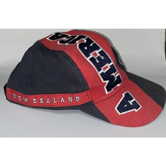Line 7 Americas Cup New Zealand Baseball Cap Hat Red/Blue - Picture 4 of 9